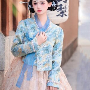 Lace heavy industry clothing female national dance costume travel shooting