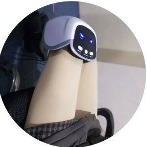 Cold laser knee massager. Physiotherapy for knee pain Electric knee care. Osteoarthritis and Rheumatoid Arthritis