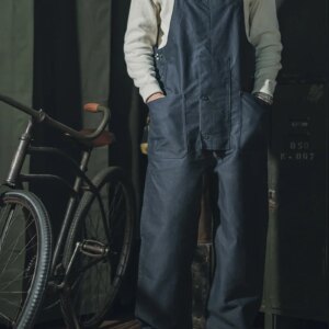 Bronson Deck Overalls Jungle Cloth Vintage-Inspired Pants Naval Workwear Coveralls