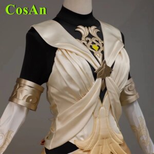 CosAn Honkai: Star Rail Aglaea Cosplay Costume Gorgeous Sweet Uniform Dress Female Activity Party Role Play Clothing New Game