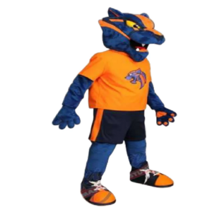 blue jaguar mascot costume leopard cheetah custom fancy costume anime cosplay kit mascotte theme fancy dress carnival 0694