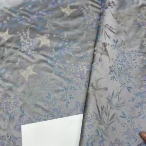 Real Silk Song Dynasty Brocade Fabric New Chinese Style Chinese Style Coat Dress Cheongsam Clothes Silk Fabric