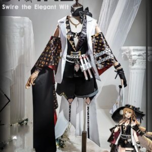 Cos-Mart Hot Game Arknights Swire Cosplay Costume Full Set Party Role Play Clothing Pretty Women’s Wear