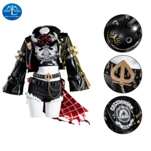 Collab Series Lucy Cosplay Game Zenless Zone Zero Lucy Luciana De Montefio Cosplay Set Black Outfits Role Play  High-End