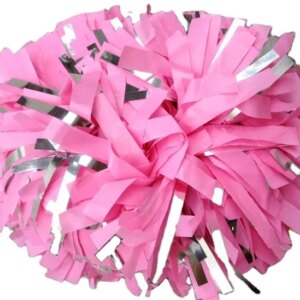 30pcs New Plastic Glitter Pom Poms for Cheerleading Team