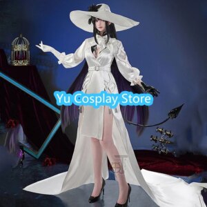 Yu-Cosplay Game Honkai Star Rail Constance Cosplay Costume Fancy Party Dress With Hat Halloween Carnival Uniform Anime Clothing
