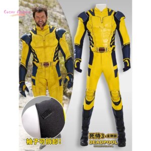 Coser Game Deadpool 3 Wolverine Cosplay Costume Uniform Halloween Carnival Party Christmas Play Role Clothes Clothing