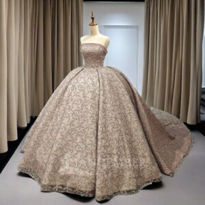 Embroidery Ball Gown Quinceanera Dresses Sleeveless 2025 Sequins Sweet 16 Dresses Vestidos De 15 Años Lace Up Customized DY6742
