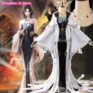 Jade Bone 코스프레 Game Path to Nowhere Costumes Evening dresses Long dresses Women’s Dresses Disguise Role-play for Adult Women