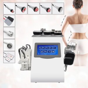 9-in-1 40KHz Ultrasonic Cavitation Vacuum Weight Loss Body Slimming Cellulite Body muscle Fat reduce Facial Massage For Home Use