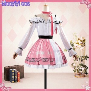 2025 New Game Infinity Nikki Cosplay costume Halloween Christmas Role Playing Party Comic Game Anime Colorful Lolita Skirt S-4XL