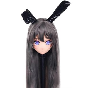 Customize Handmade Anime Full headband lock Female/Girl Cartoon Character BJD Cosplay Mask Cosplay Japanese Anime Kigurumi Mask