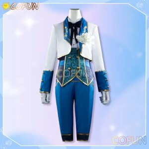 COFUN [Customized] Anime Pretty Derby Seiun Sky Cosplay Costume Game Short Coat Pants Halloween Outfits Women Full Set