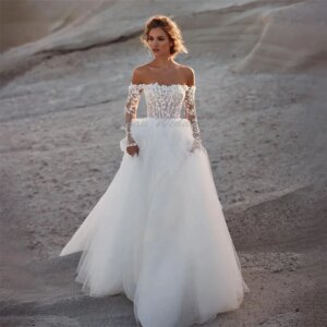 Pretty Evening Dresses Off The Shoulder A Line Floor Length High Quality Fit Special Occasion Prom Banquet Celebrity Gowns