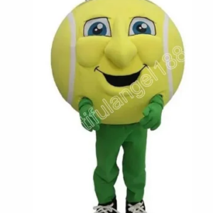 New Adult Hot Sale Foam Tennis Ball Doll Fancy Cartoon Mascot Costume Plush Christmas Fancy Dress Halloween Mascot Costume
