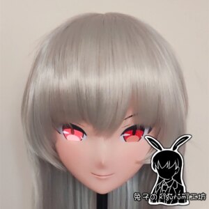 (RB7143)Customize Full Head Quality Handmade Female/Girl Resin Japanese Anime Cartoon Character Kig Cosplay Kigurumi Mask