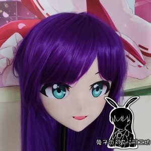 (RB9109)Full Head Quality Handmade Female/Girl Resin Japanese Anime Cartoon Character Cosplay Kigurumi Mask