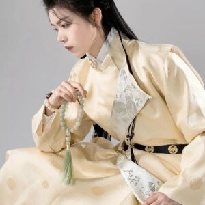 2024 autumn chinese stye traditional hanfu ancient hanfu set unisex robe daily ming dynasty vintage style cosplay hanfu set