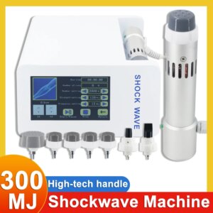 Focused Shockwave Therapy Machine With ED Treatment Pain Relief Extracorporeal Physiotherapy 300MJ Shock Wave Therapy Machine