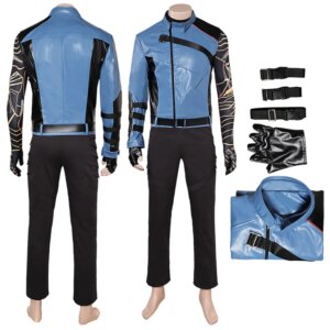 Fancy Dress Anti-Hero Bucky Barnes Cosplay For Men Clothing Movie Bolts of Thunder Costume Adult Man Roleplay Party Outfit