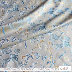 140 Wide Silk Different Color Fabric New Chinese Style Coat Vest Cheongsam Dress