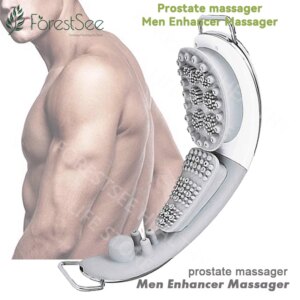 Vibrating Prostate Massager Therapy Enhancer Reduce Discomfort Stimulate Improve Men Urinary Health Magnetic