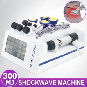 300MJ Shock Wave Therapy Machine EMS For ED Treatment And Relieve Leg Pain Professional Physiotherapy Shockwave Massager 2025