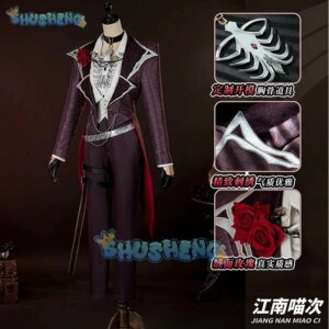 Prisoner/Luca Balsa Cosplay Game Identity V Costume The Official Halloween Concert Daily Outfit Party Role Play Clothing