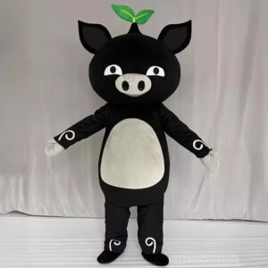 Piggy Cartoon Doll Costume Adult Walking Doll Costume Headgear Props