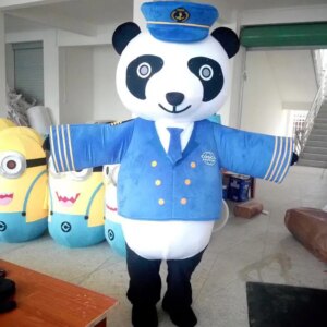 Cosplay Costumer White Panda Mascot Costumer Cartoon Birthday Character Outfit Attractive anime Party Carnival Adult Costumes