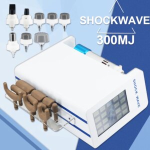 300MJ Shock Wave Has Relieve Body Pain Massage Relaxation Cervical Spine Chiropractic Correction Gun 2025 New 2 In 1 Massager