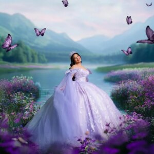 Customized Lavender Purple Quinceanera Dress Off Shoulder Tull sequin applique crystal Long tail vestidos de 15 Quinceanera