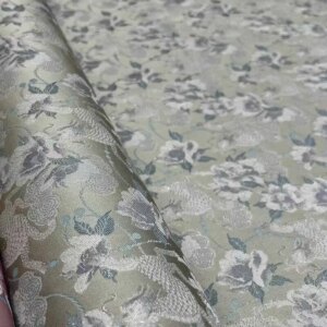Peony Woven Silk Song Dynasty Brocade Fabric New Chinese Style Coat Dress Cheongsam