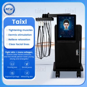 Taixl Pro Facial EMS RF Activation Device Multi Tech Wrinkle Smoothing CE Certified Safe Portable Skin Care Beauty Equipment