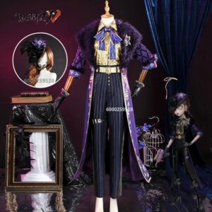 Game Identity V Martha Behamfil Cosplay Costume High Quality Anime New Clothes for Women Wig Role Play Halloween Party Comic Con