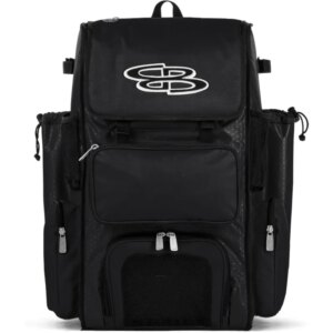 Boombah Superpack Bat Pack -Backpack Version (no wheels) – Holds up to 4 Bats – For Baseball or Softball