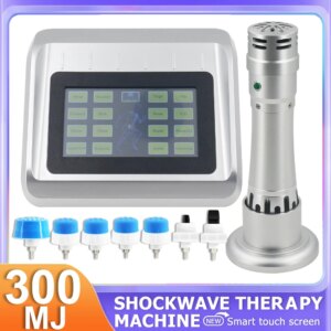 Shockwave Therapy Machine For ED Treatment Pain Relief 300mj Professional Shock Wave Body Relax Body Massager