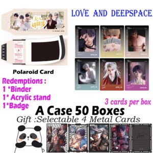 Newest Polaroid Card LOVE AND DEEPSPACE Card Hobby Game Manfu Collection Card Husbando Card Shen Xinghui Doujin Toys Card Gifts