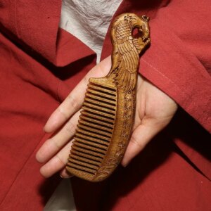 Chinese light luxury gift-giving cleaning care massage pair comb