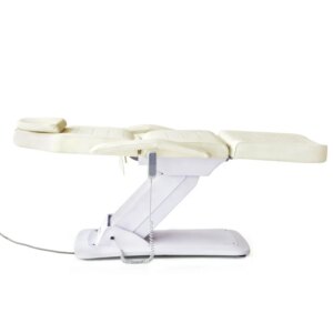 Luxury Class a Fiber Leather 3 Motor 3 Adjustment Salon Spa Electric  Bed