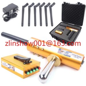 The Real AKS Gold Long Range Metal Detector Gold Detector 6 Antennas for Gold Silver Finder With Aluminum Box
