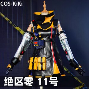 COS-KiKi Zenless Zone Zero Soldier 11 Game Suit Lovely Uniform Cosplay Costume Halloween Carnival Party Outfit Women XS-XXL
