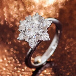 Provence Engagement Rings 10K 14K 18KGold D/VS1 IGI Lab Grown Diamonds Rings for Women Luxury Classic Finger Personalized Custom