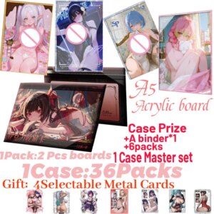 2025 New A5 Size Acrylic Boards Floating Dreams Board Hobby Waifu Board Genshin Collection Doujin Hutao Ganyu Rare Card Toy Gift