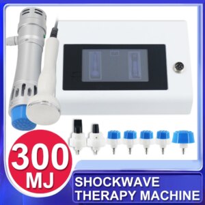 300MJ Shockwave Therapy Machine For Erectile Dysfunction Shock Wave Device Shoulder Pain Relief 2in1