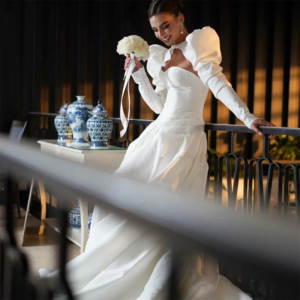 Little Daisy Customized Exquisite Modern Style Formal Evening O-Neck Ball Gowns Bespoke Occasion  Party Dresses