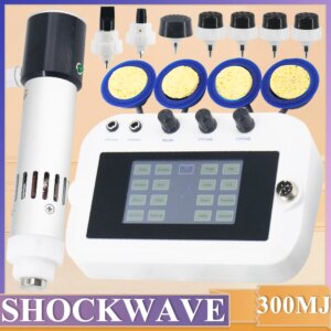 2025 New 300MJ Shockwave Therapy Machine EMS Physiotherapy For ED Treatment Relieves Tendon Injury Pain Body Massage Relaxation