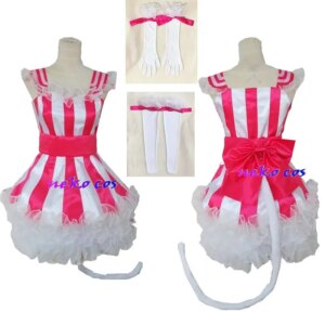 nekocos Yuko Ogura Love of Shviduba  Cosplay Costume Custom Size