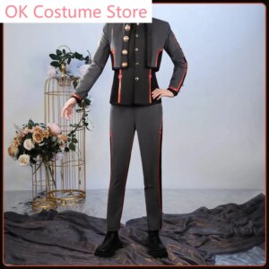 [Customized] Fate Grand Order Kishinami Hakuno Cosplay Costume Anime Game Roleplay Outfit Hallowen Party Uniform Men S-4XL