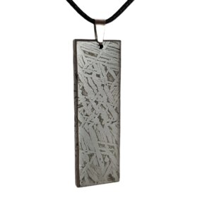 23g Muonionalusta meteorite pendant Natural iron meteorite pendant Meteorite slice Collection -LK107